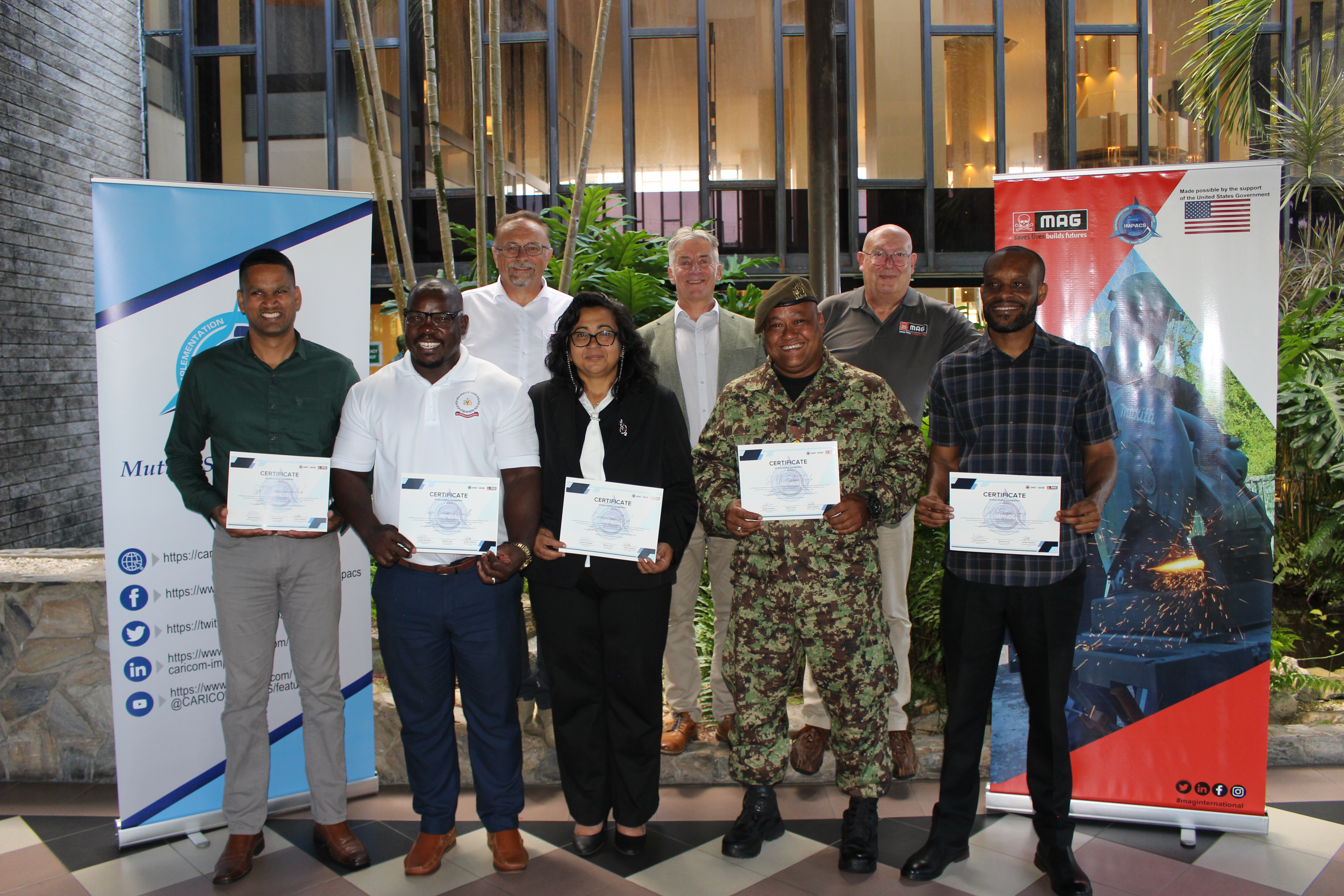 Caribbean: MAG and CARICOM IMPACS launch a world-first course to strengthen ammunition management | MAG