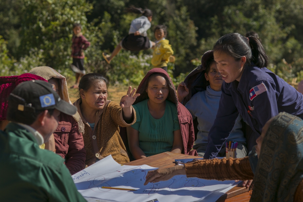 MAG teams in Laos work on behalf of and in collaboration with the local communities