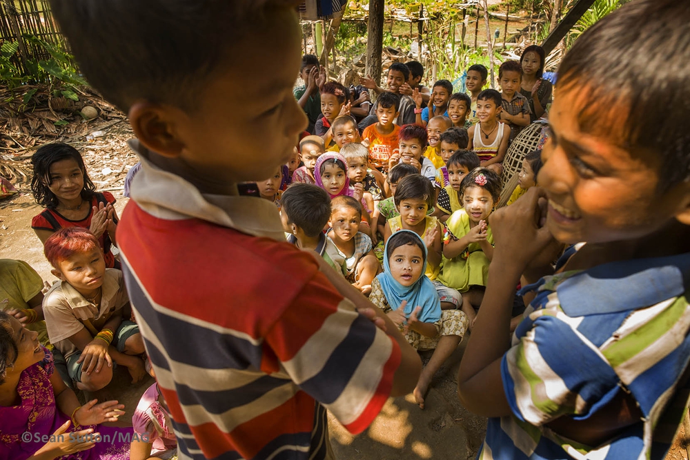 Children in Myanmar